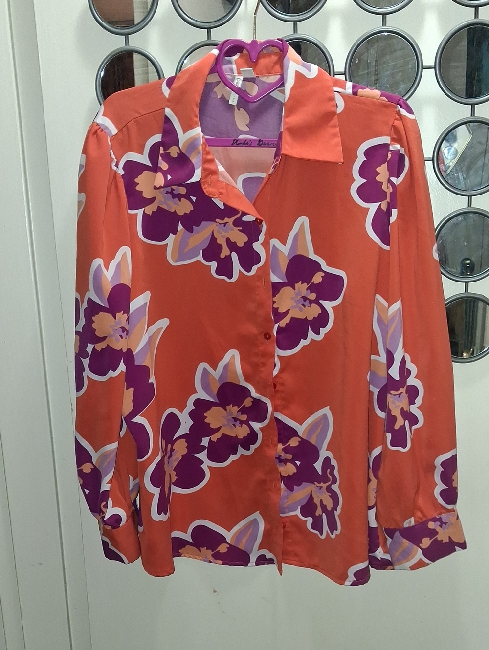 VIBRANT FLORAL Blouse